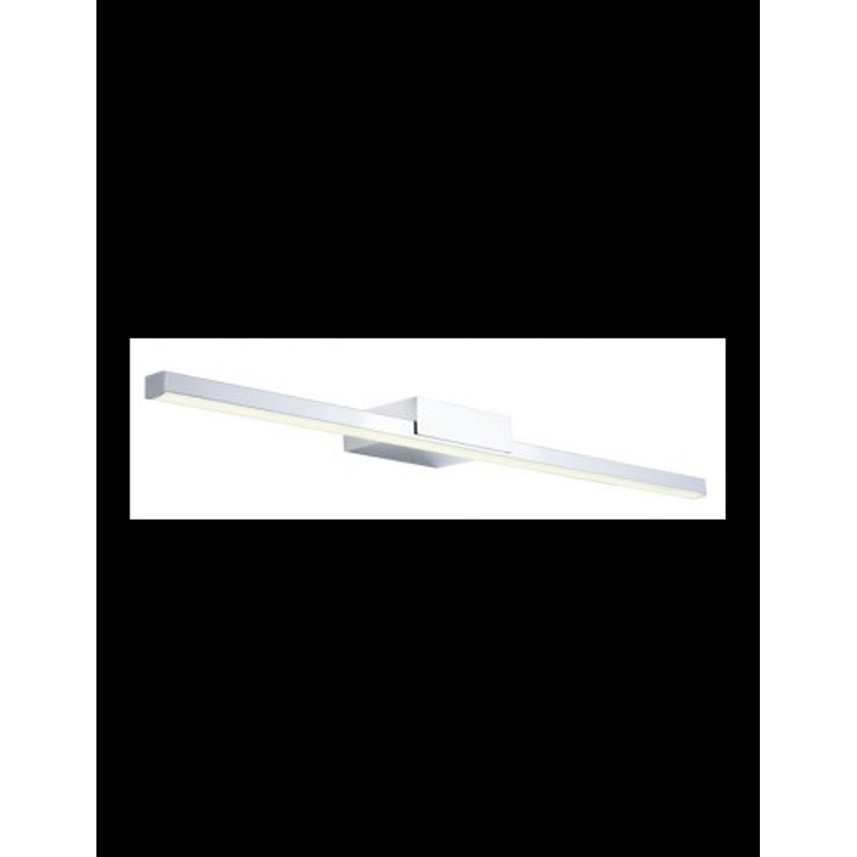 ASTON Badeværelseslampe i aluminium og polycarbonat B60 cm 1 x 12W SMD LED - Krom