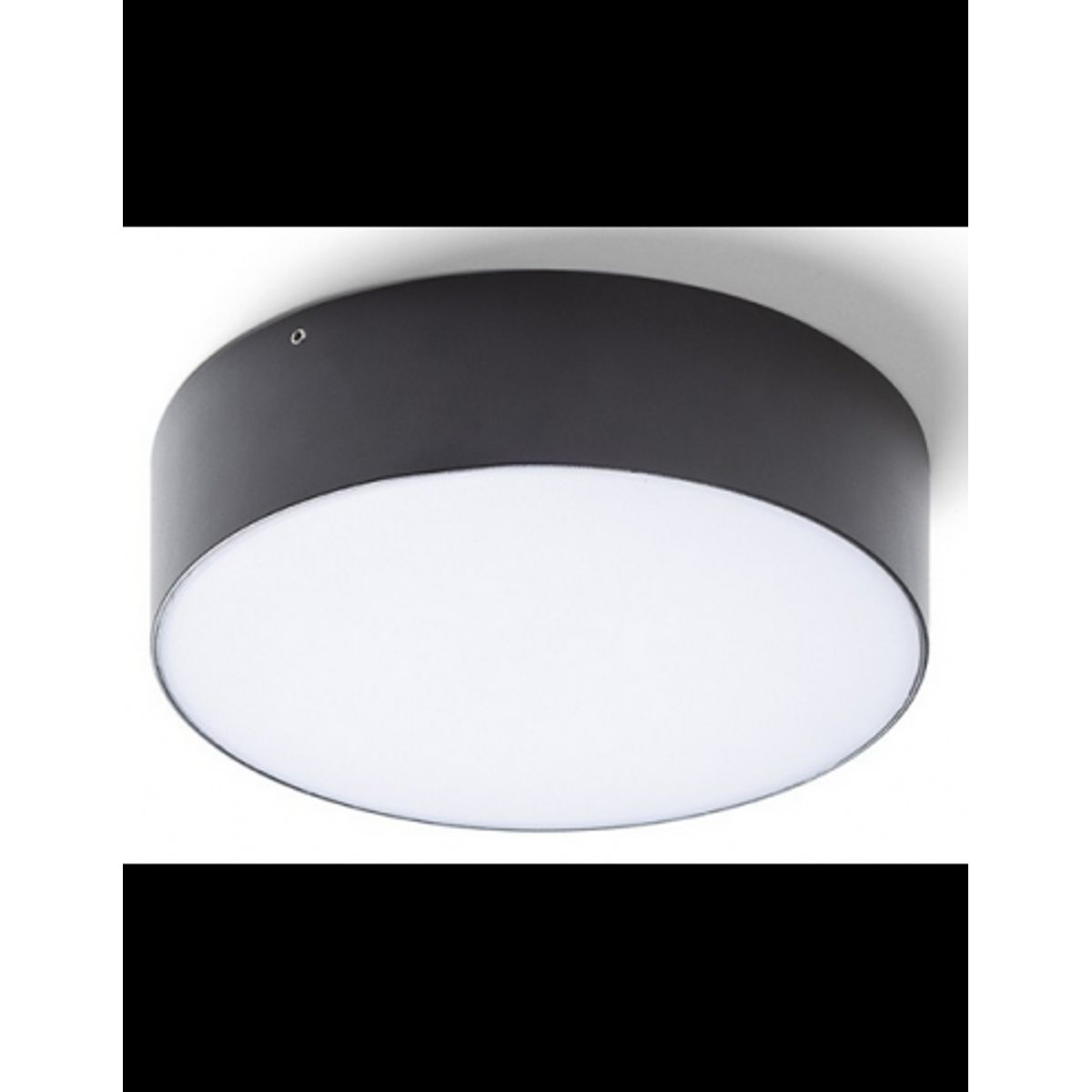 Larisa Udendørs loftlampe Ø22 cm 20W LED - Sort