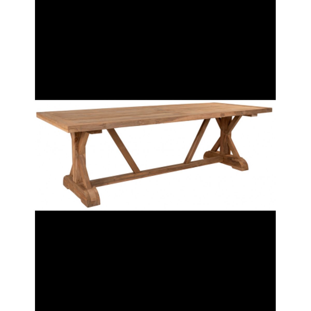 VOLO Havebord i teaktræ H75 x B240 x D100 cm - Teak