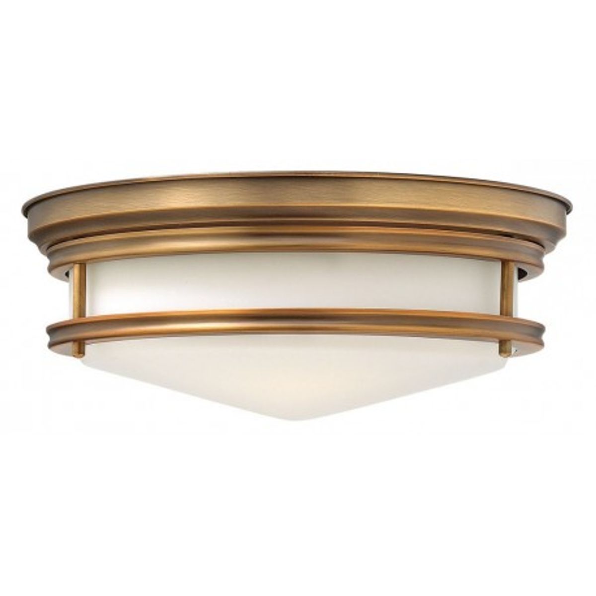 Hadley Plafond Ø35,6 cm 3 x E27 - Børstet bronze