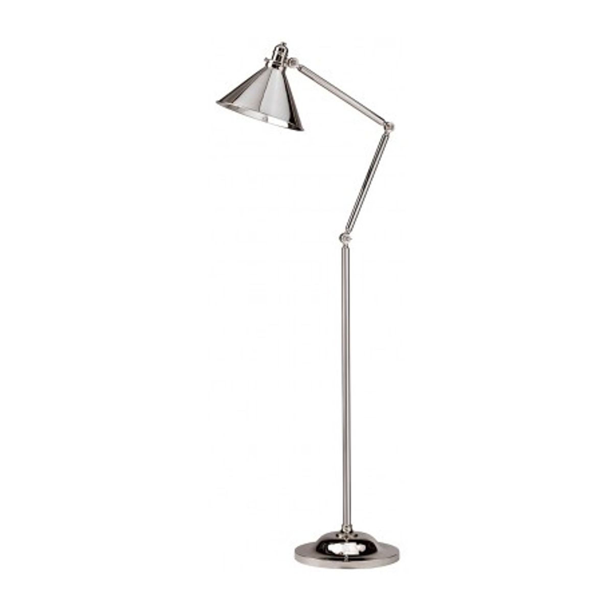 Provence Gulvlampe H167,3 cm 1 x E27 - Poleret nikkel