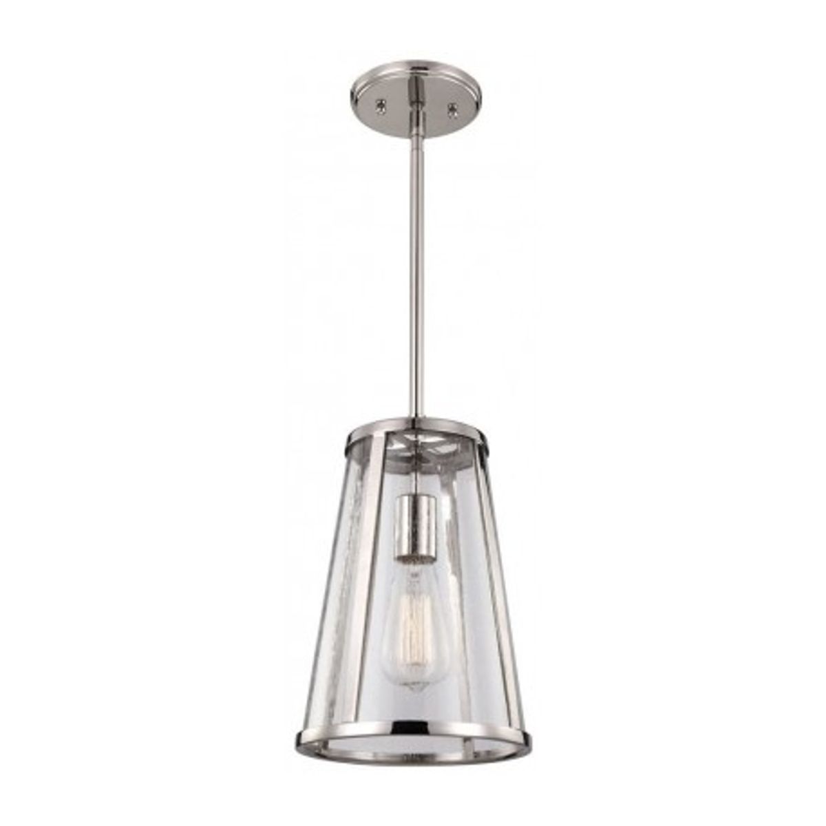 Harrow Loftlampe Ø20,3 cm 1 x E27 - Poleret nikkel