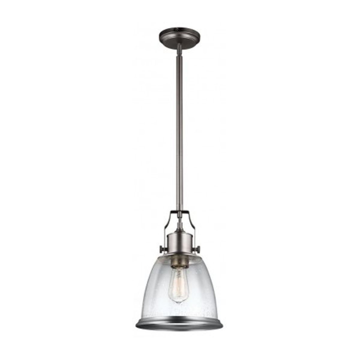 Hobson Loftlampe Ø24 cm 1 x E27 - Satineret nikkel