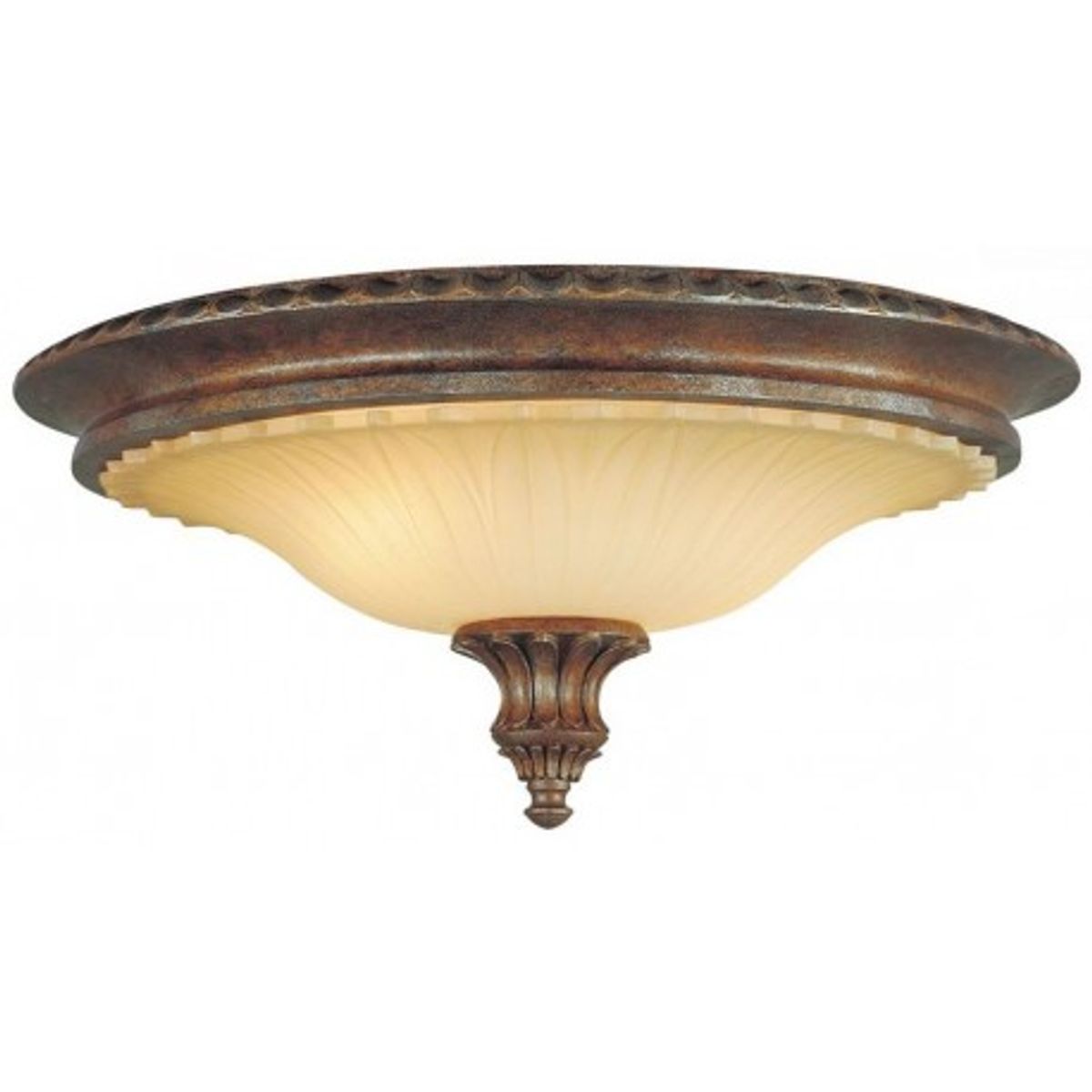 Stirling Castle Plafond Ø44,5 cm 2 x E27 - Rustik bronze