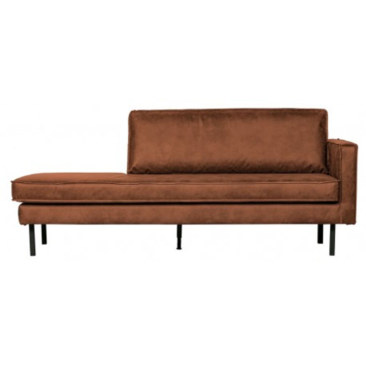 Rodeo daybed sofa i læder B203 cm - Vintage cognac