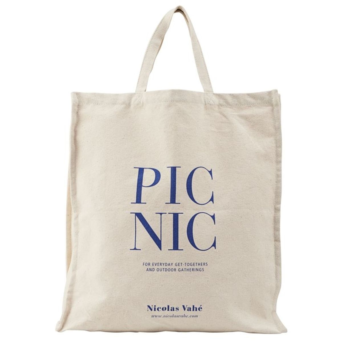 Taske/Shopper, Picnic, Hvid