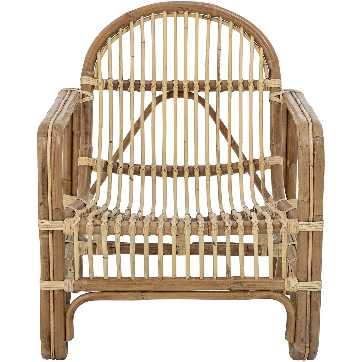 Baal, Loungestol, natur, H75x77x61 cm, rattan