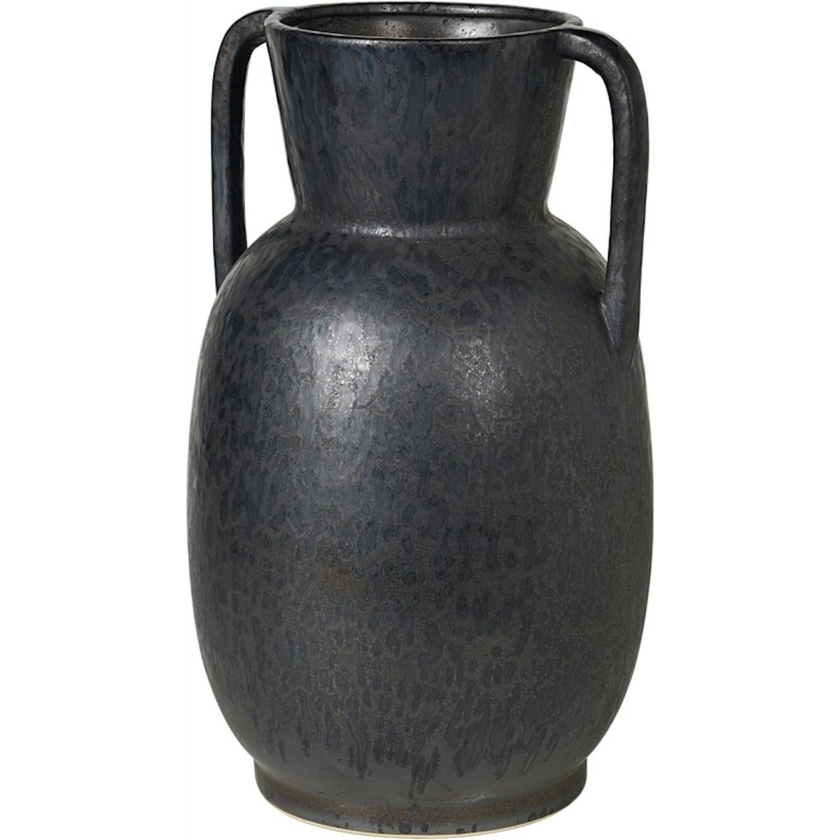 Simi, Vase, grå/sort, H52x30x30 cm, keramik