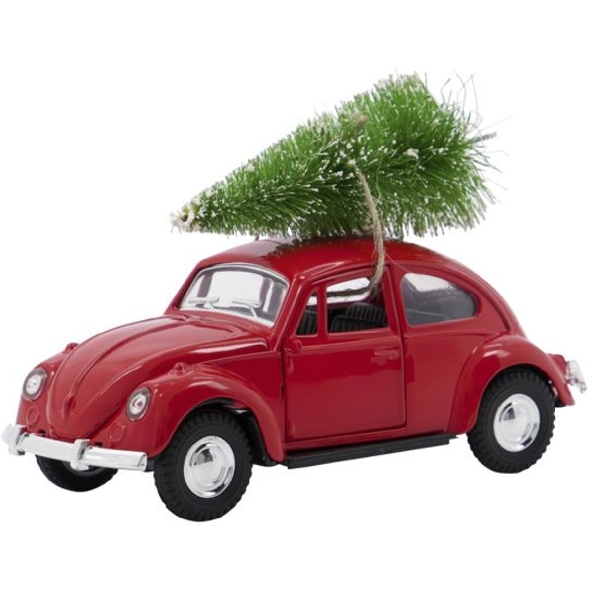 Xmas car, Dekoration, rød, 12,5 cm