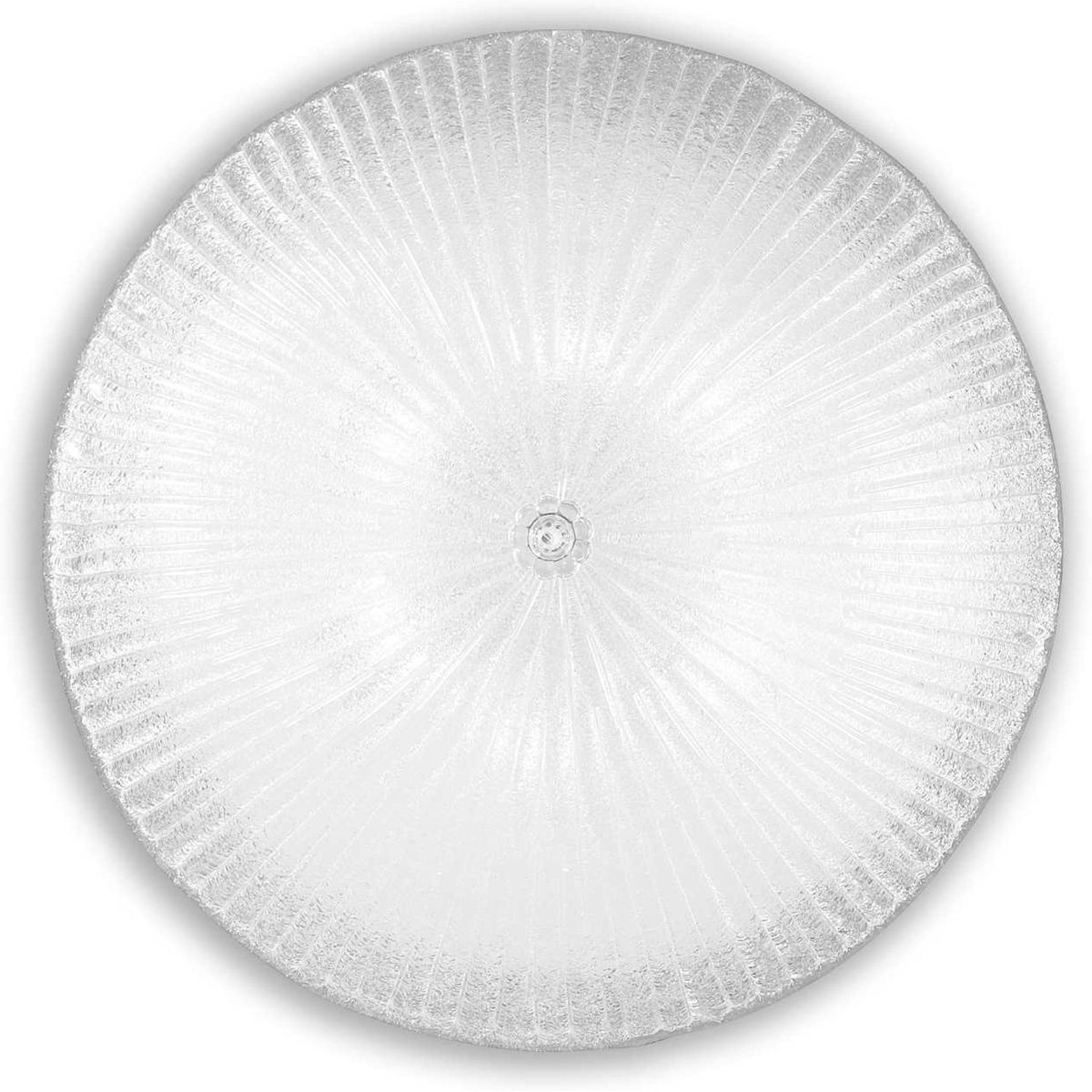 Shell, Loftslampe, E27 max 6 x 60W, E27, gennemsigtig, glas, Ø600xH200mm