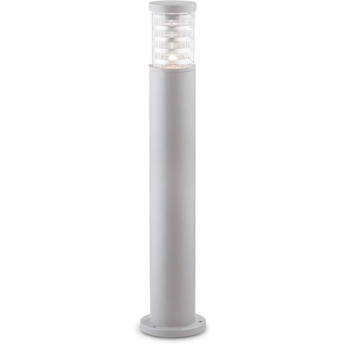 Tronco, Udendørs gulvlampe, E27 max 1 x 60W, E27, grå, aluminium, metal, Ø155xH805mm