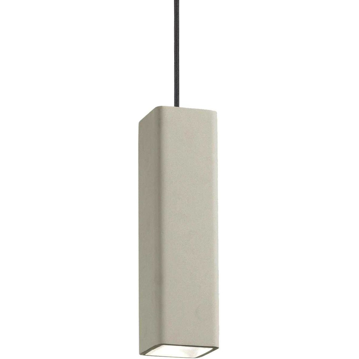 Oak, Pendel lampe, GU10 max 1 x 35W, GU10, beton, L70xHmin380/max1340xB70mm