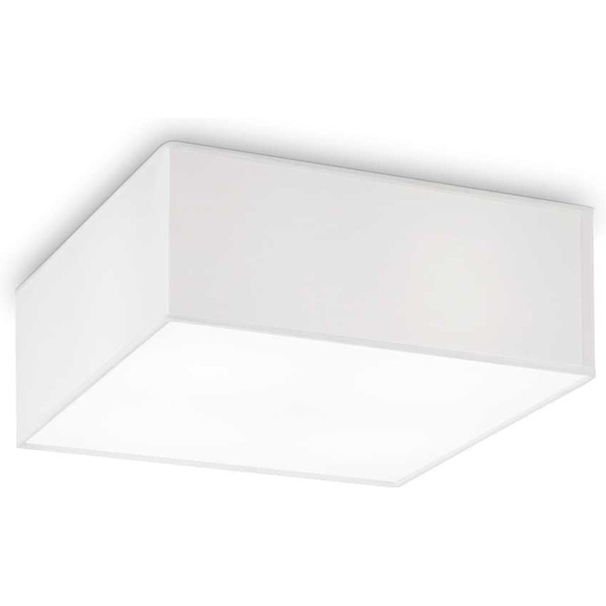 Ritz, Loftslampe, E27 max 4 x 52W, E27, hvid/krom, stof, L400xH150xB400mm