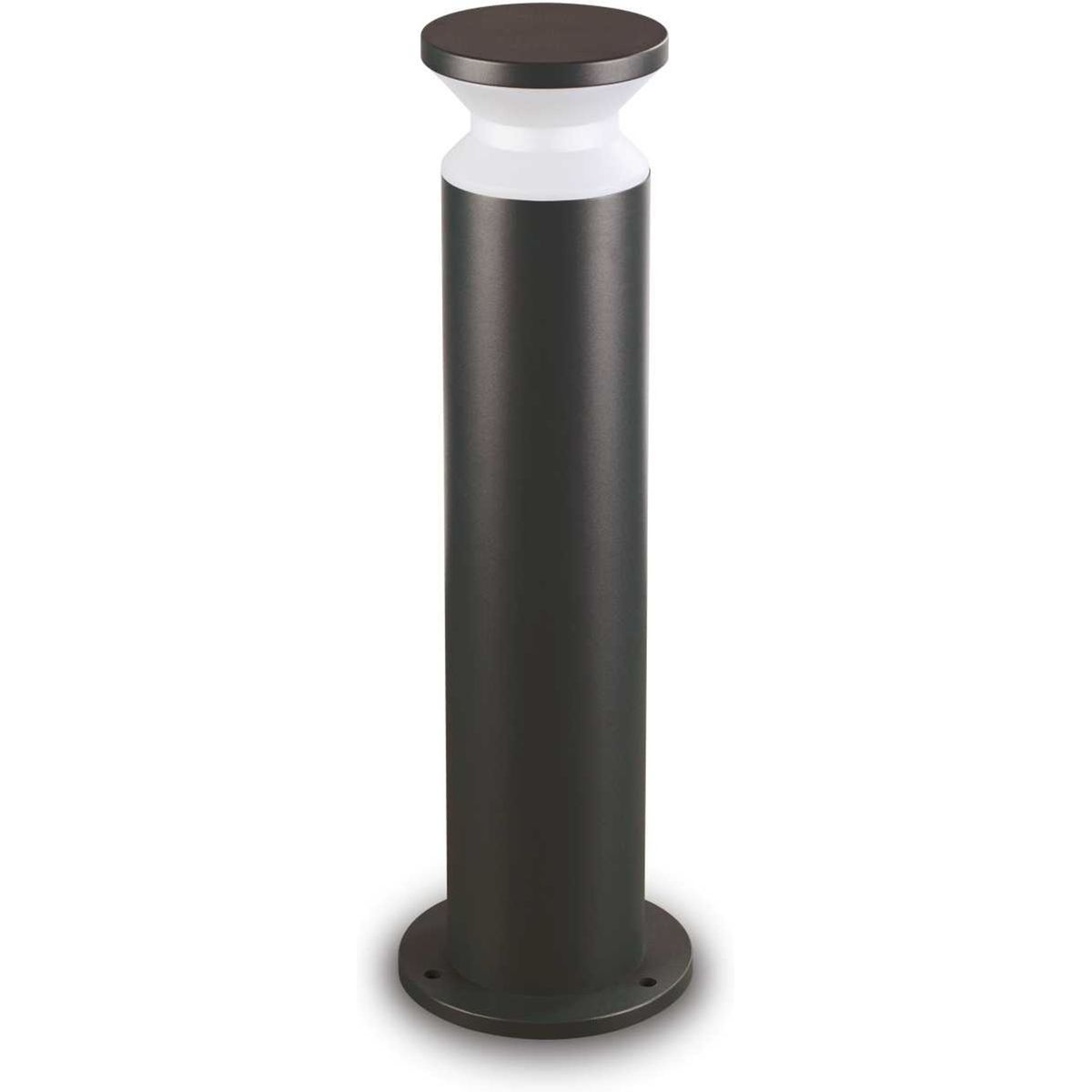 Torre, Udendørs gulvlampe, E27 max 1 x 15W, E27, sort, aluminium, metal, Ø180xH600mm