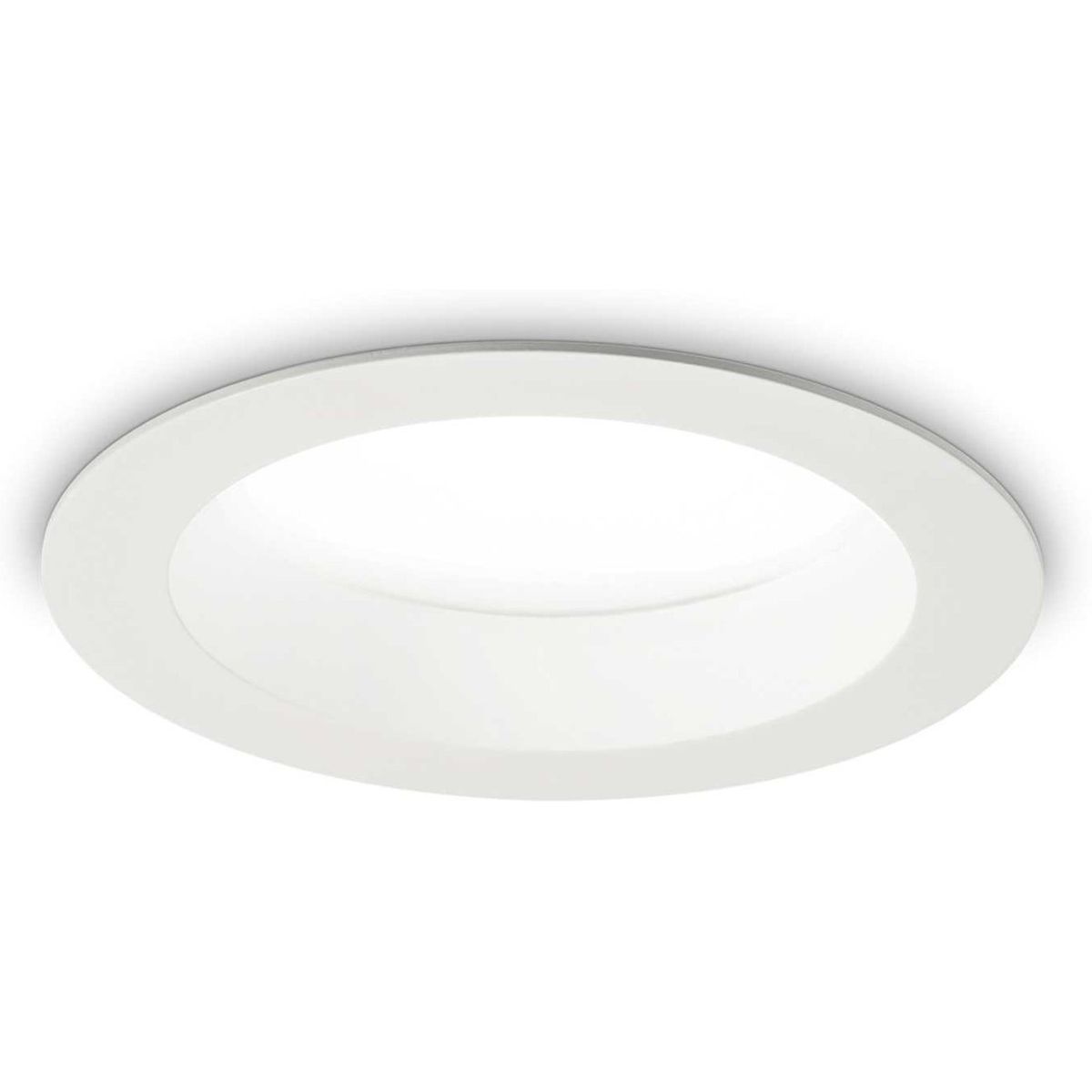 Basic Wide, Indbygningslampe, 20W, LED, 2100 lumen/4000 kelvin, aluminium, metal, Ø144xH71mm