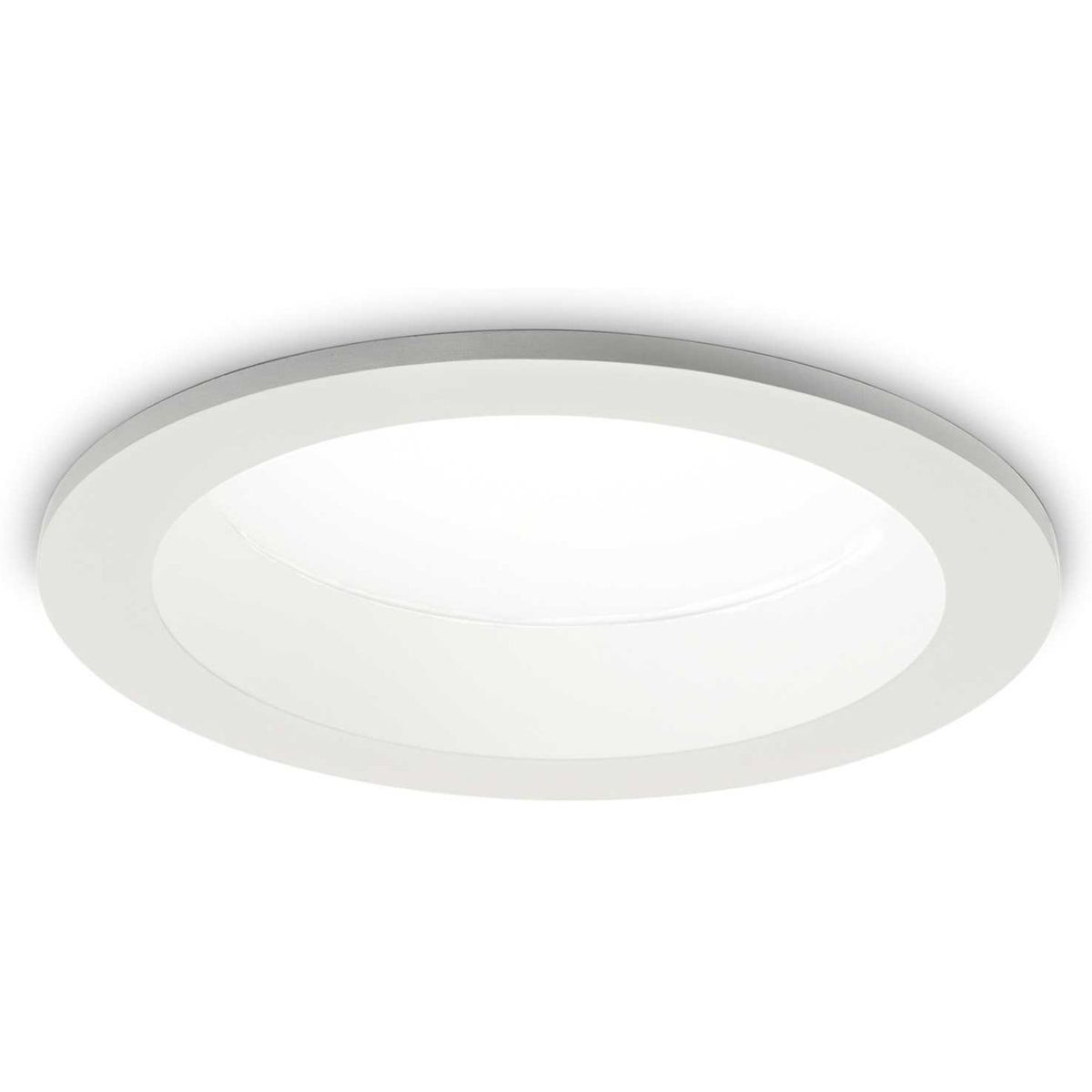 Basic Wide, Indbygningslampe, 30W, LED, 3150 lumen/4000 kelvin, aluminium, metal, Ø183xH80mm