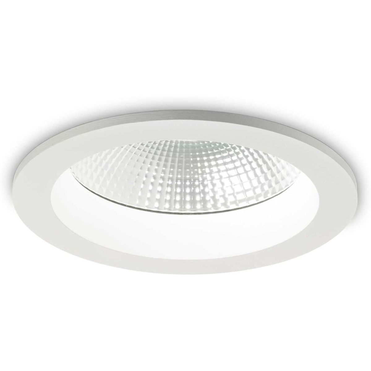 Basic Accent, Indbygningslampe, 30W, LED, 2900 lumen/3000 kelvin, aluminium, metal, Ø183xH80mm