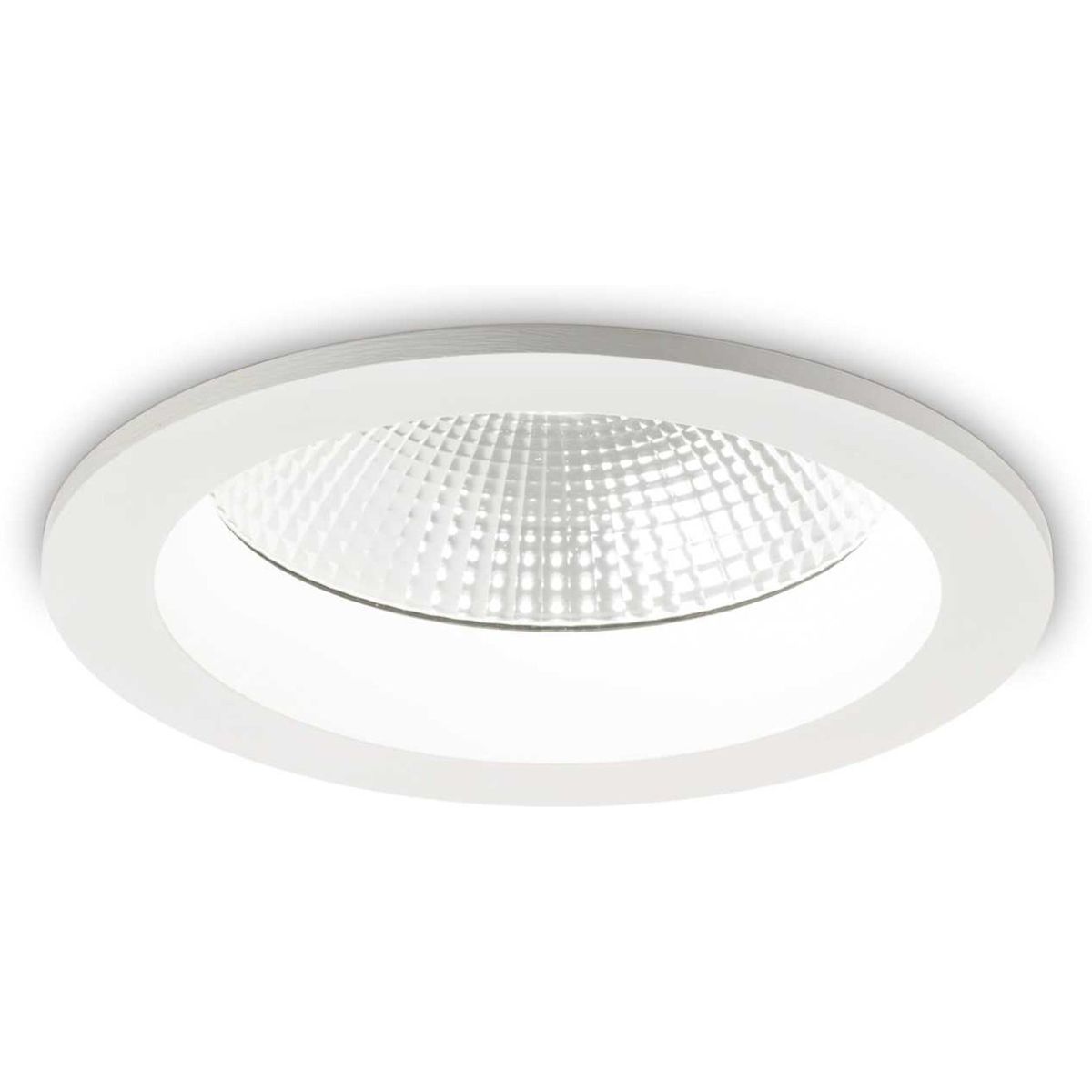 Basic Accent, Indbygningslampe, 30W, LED, 3150 lumen/4000 kelvin, aluminium, metal, Ø183xH80mm