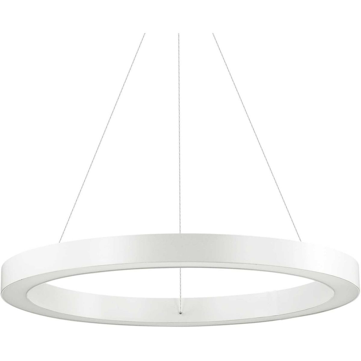 Oracle, Pendel lampe, LED 38W, LED, hvid, aluminium, metal, plast, Ø600xHmin105/max2195mm