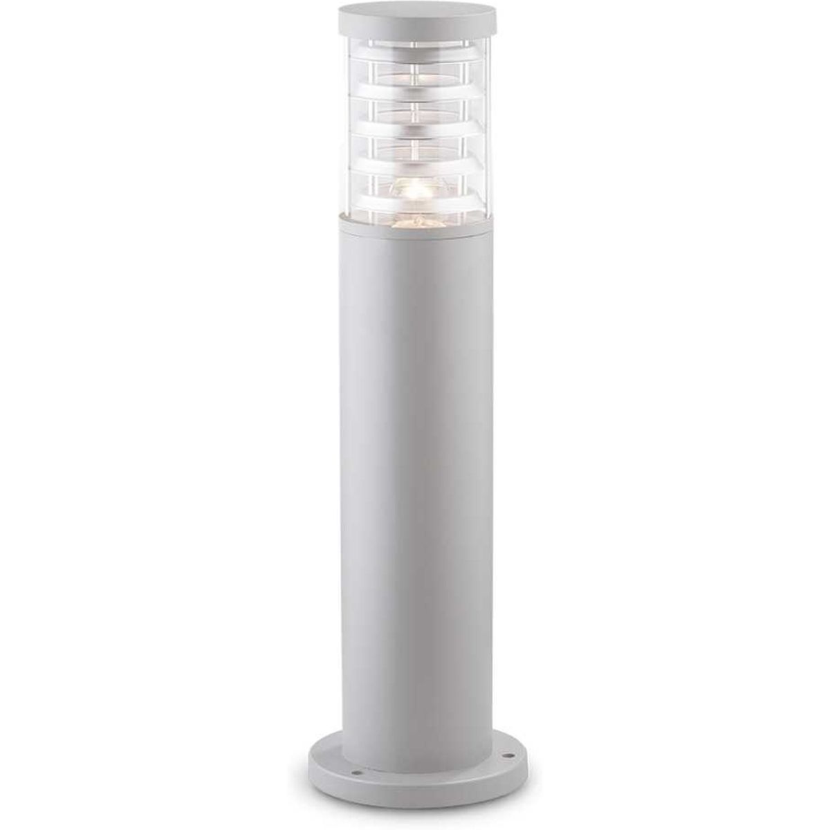 Tronco, Udendørs gulvlampe, E27 max 1 x 60W, E27, grå, aluminium, metal, Ø155xH405mm