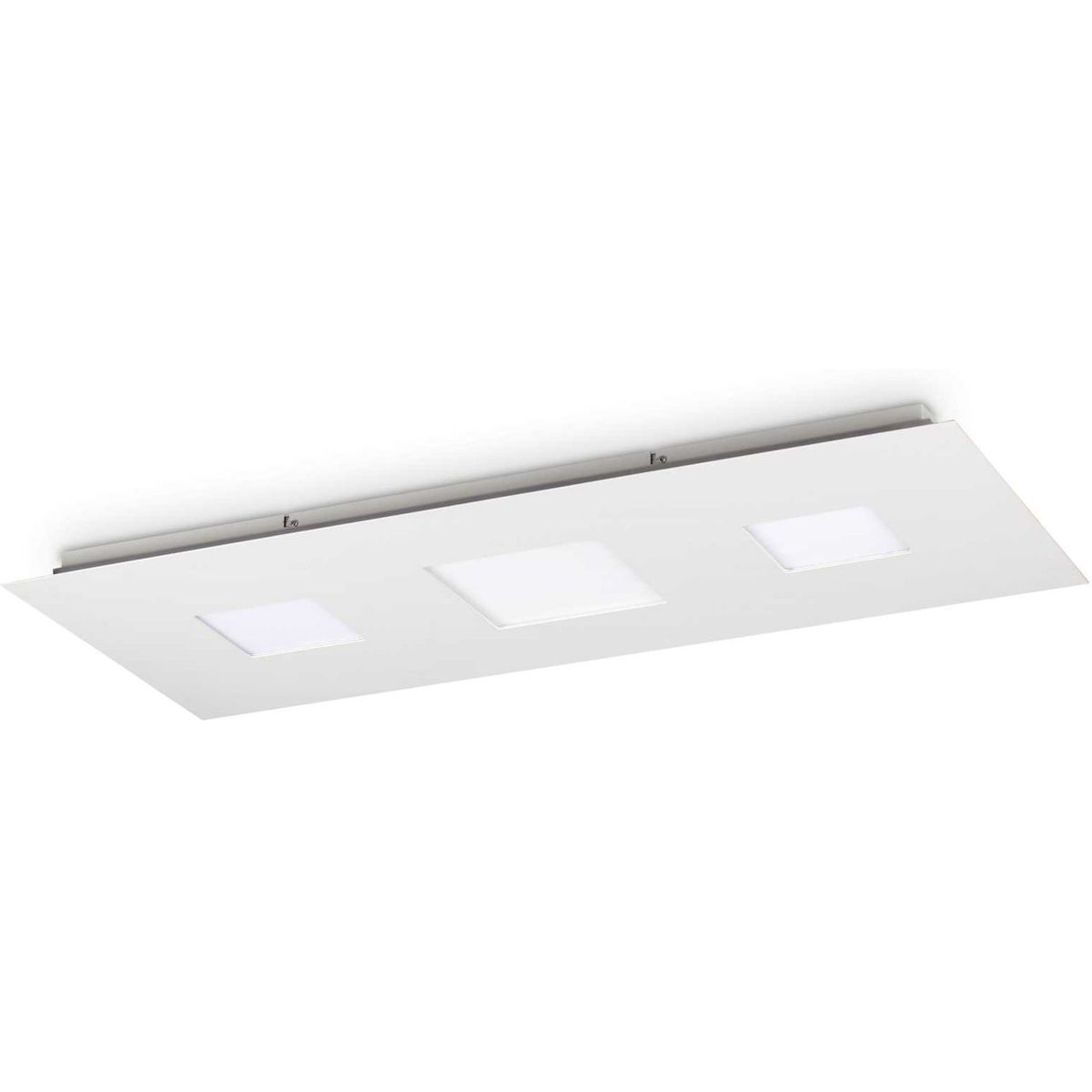 Relax, Loftslampe, LED 65W, LED, hvid, aluminium, metal, L900xH40xB400mm