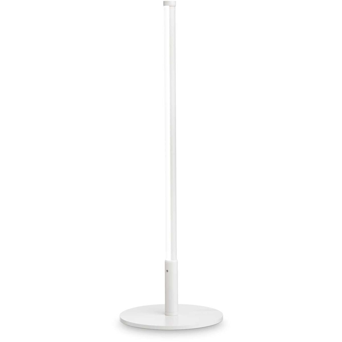 Yoko, Bordlampe, LED 5W, LED, hvid, aluminium, metal, plast, Ø150xH460mm