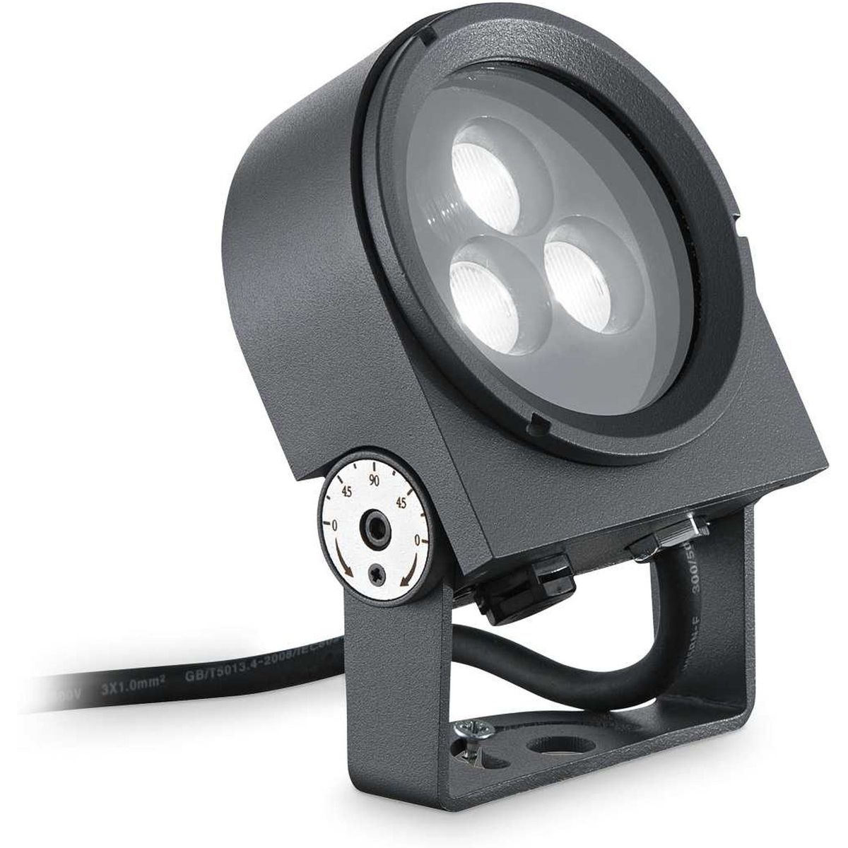 Ulex, Projektor, 8,5W, LED, antracit, aluminium, metal, L90xH150xB60mm