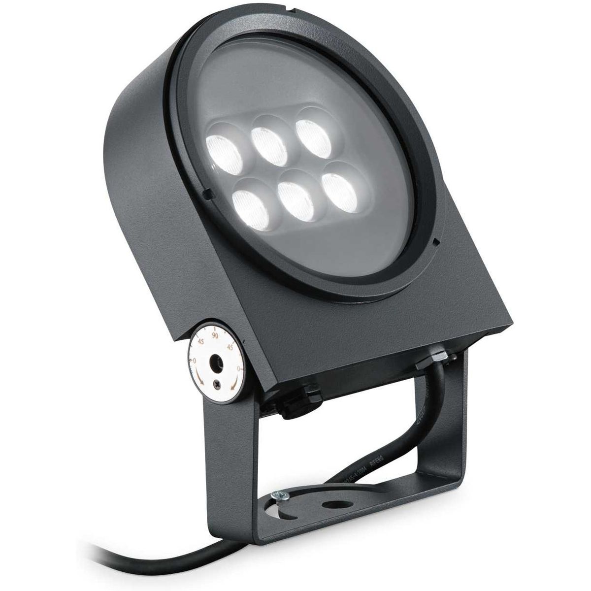 Ulex, Projektor, 15W, LED, antracit, aluminium, metal, L130xH200xB70mm