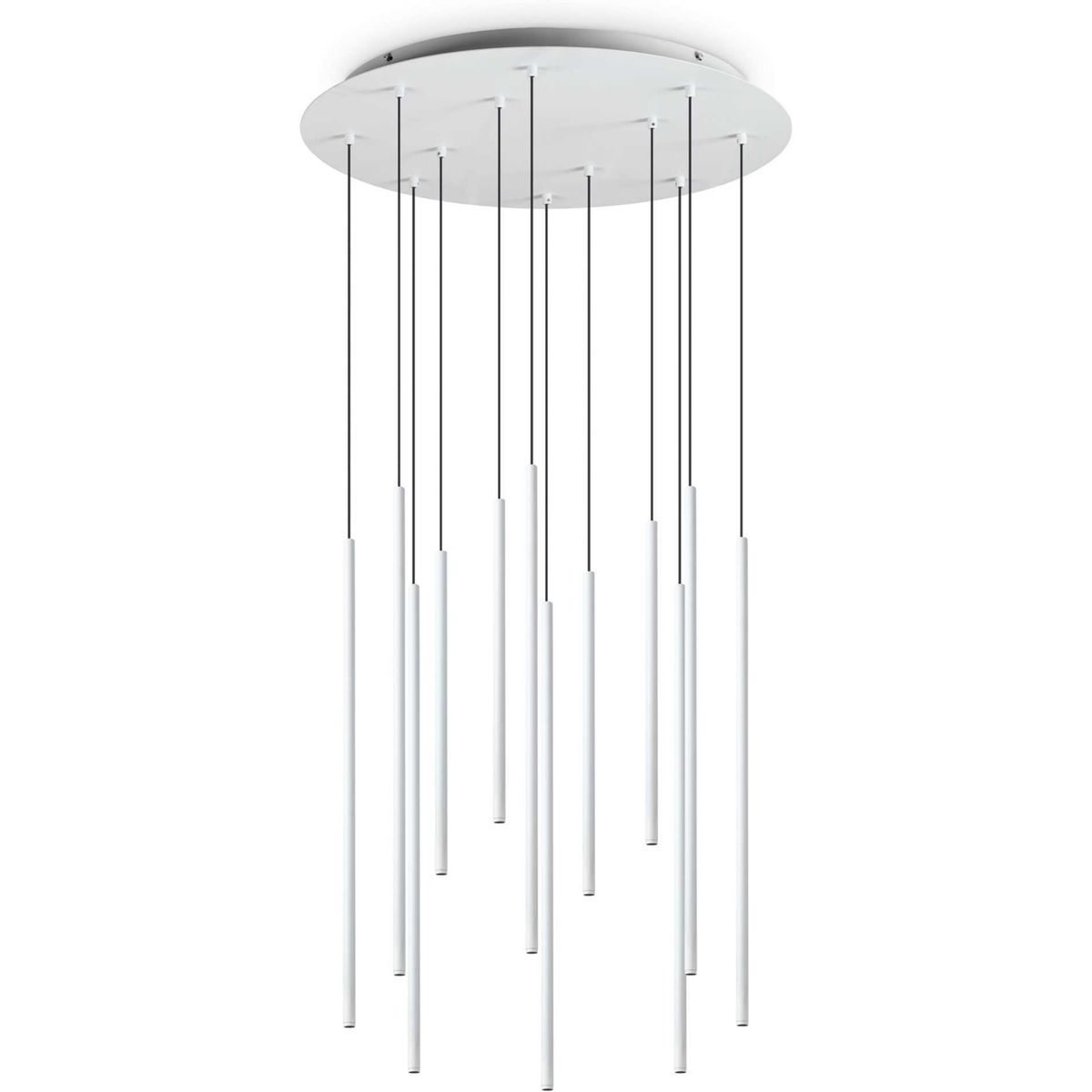 Filo, Pendel lampe, LED 23W, LED, hvid, metal, aluminium, Ø600xHmin860/max1500mm