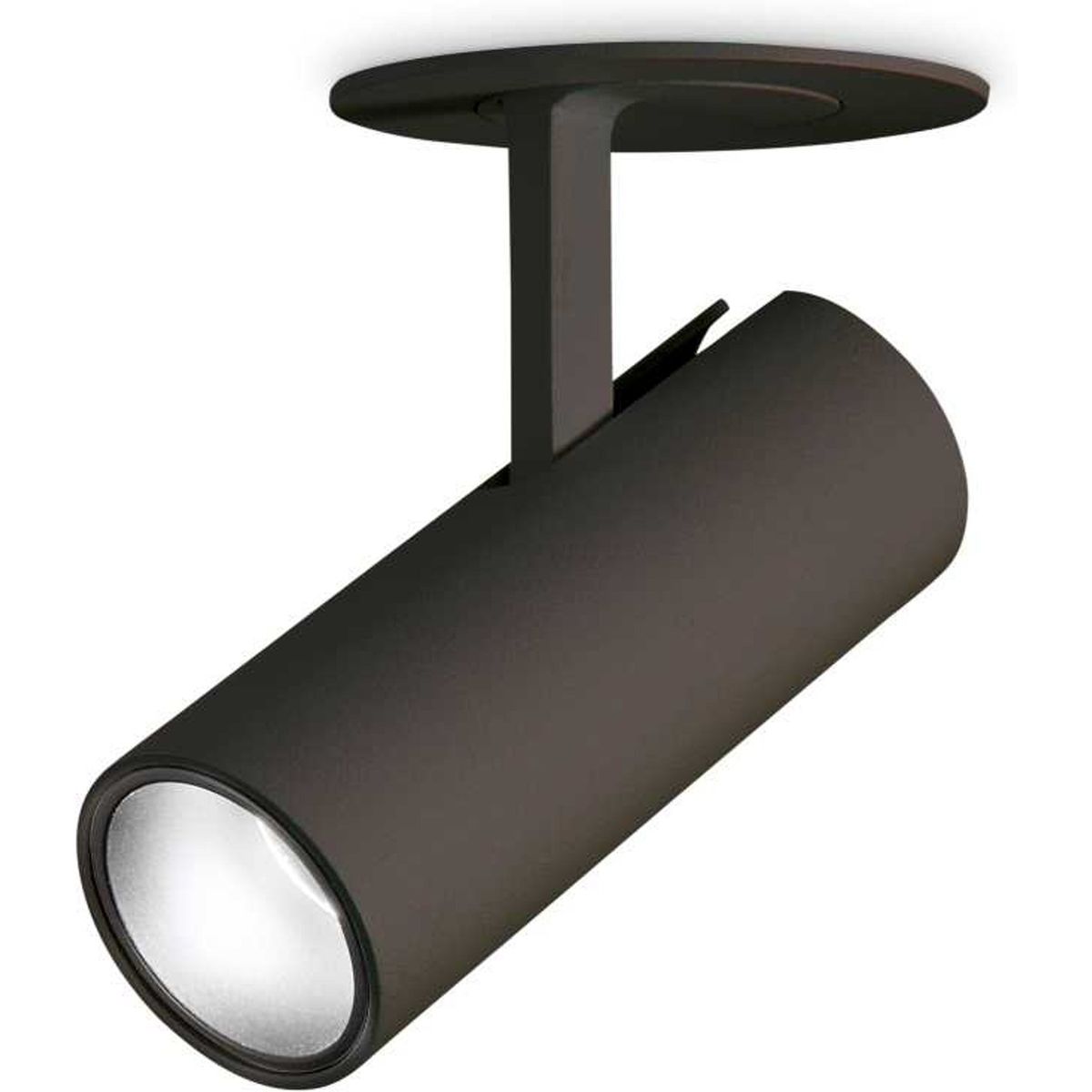 Play, Indbygningslampe, 7W, LED, sort, aluminium, metal, Ø87xH125mm