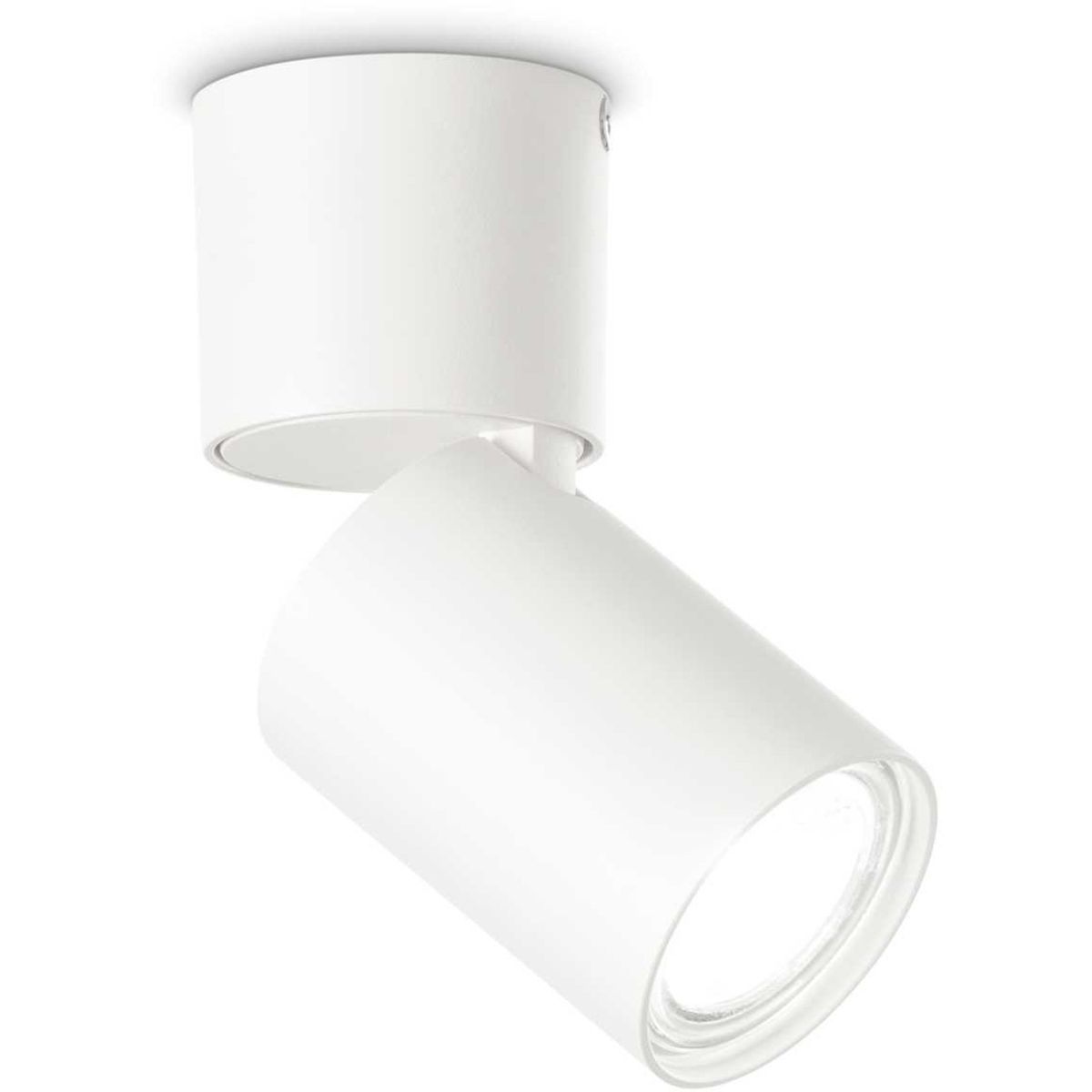 Toby, Loftslampe, GU10 max 1 x 35W, GU10, hvid, metal, Ø58xH130mm