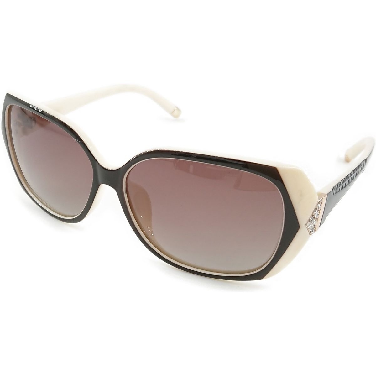 Star, Dame solbrille med etui, beige