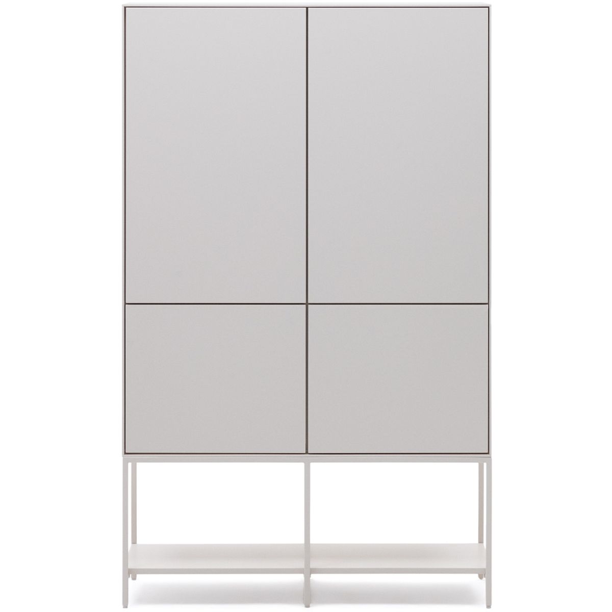 Vedrana, Highboard, hvid, H160x97,5x40 cm