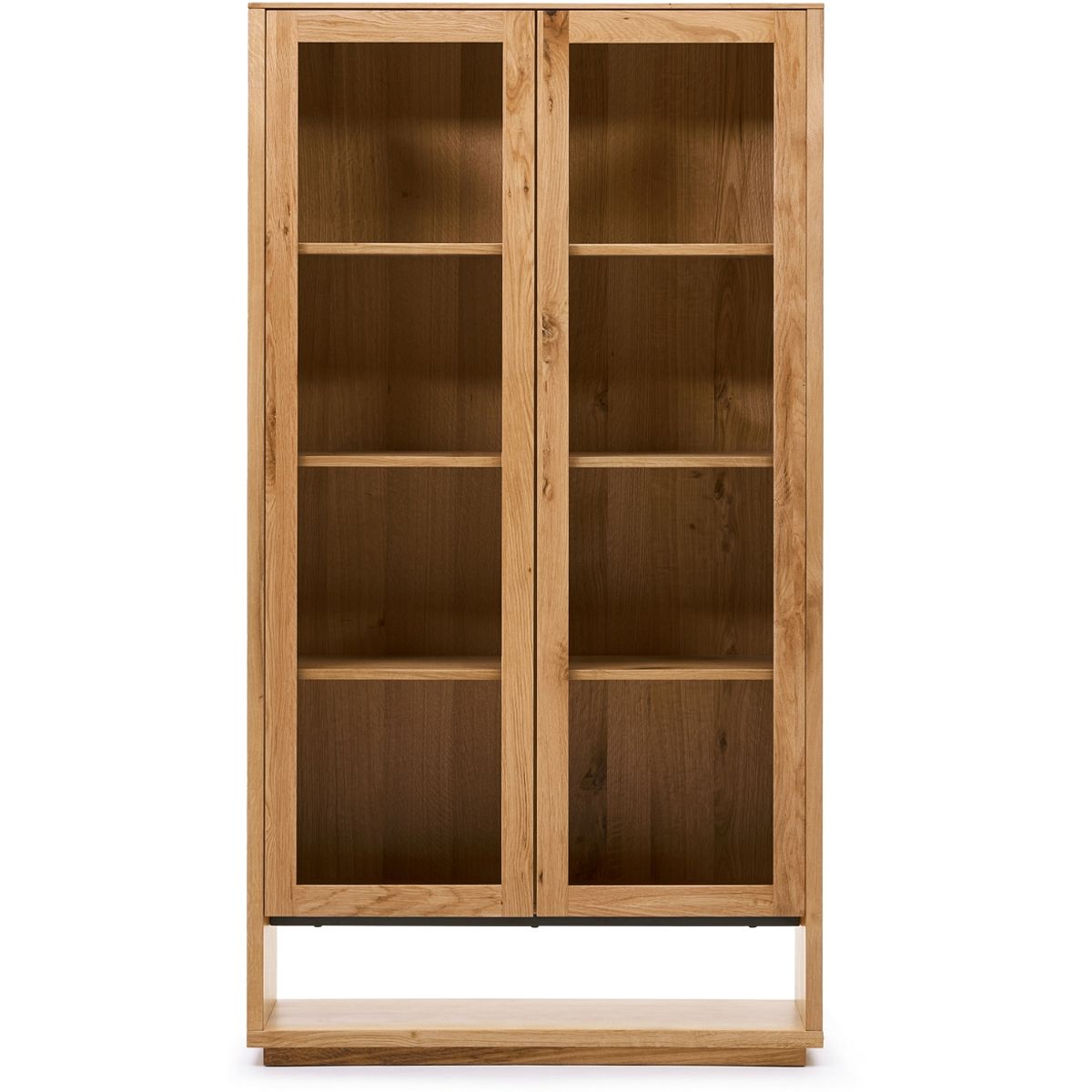 Alguema, Highboard, brun, H185x100x40 cm