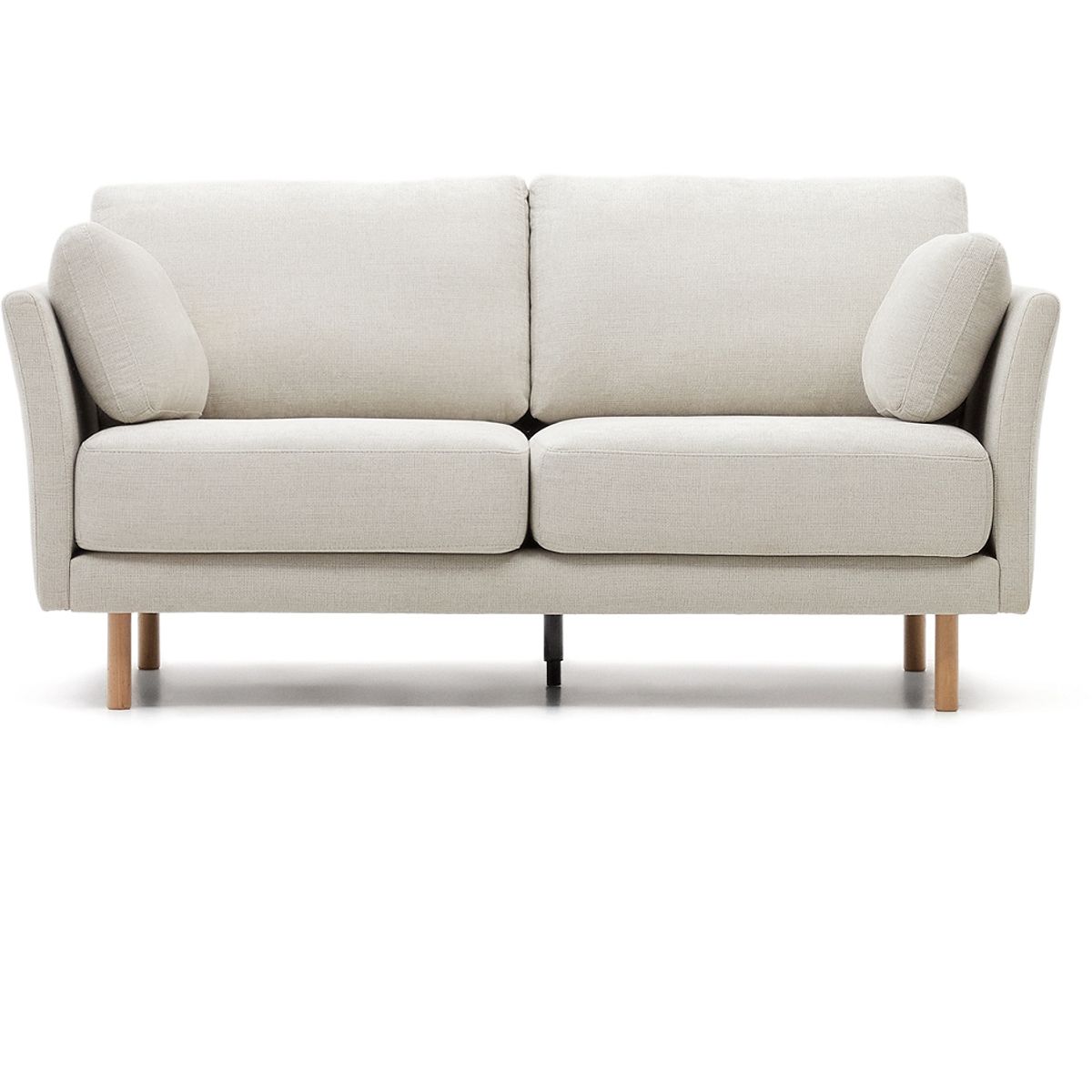 Gilma, 2-personers sofa, grå/natur, H83x170x83 cm