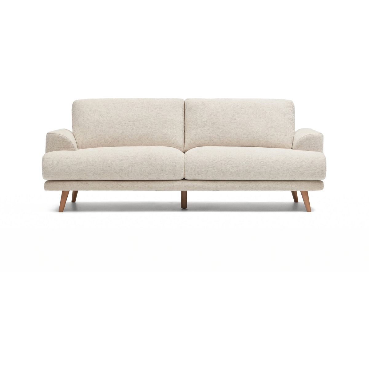 Karin, 2-personers sofa, beige, H92x211x97 cm