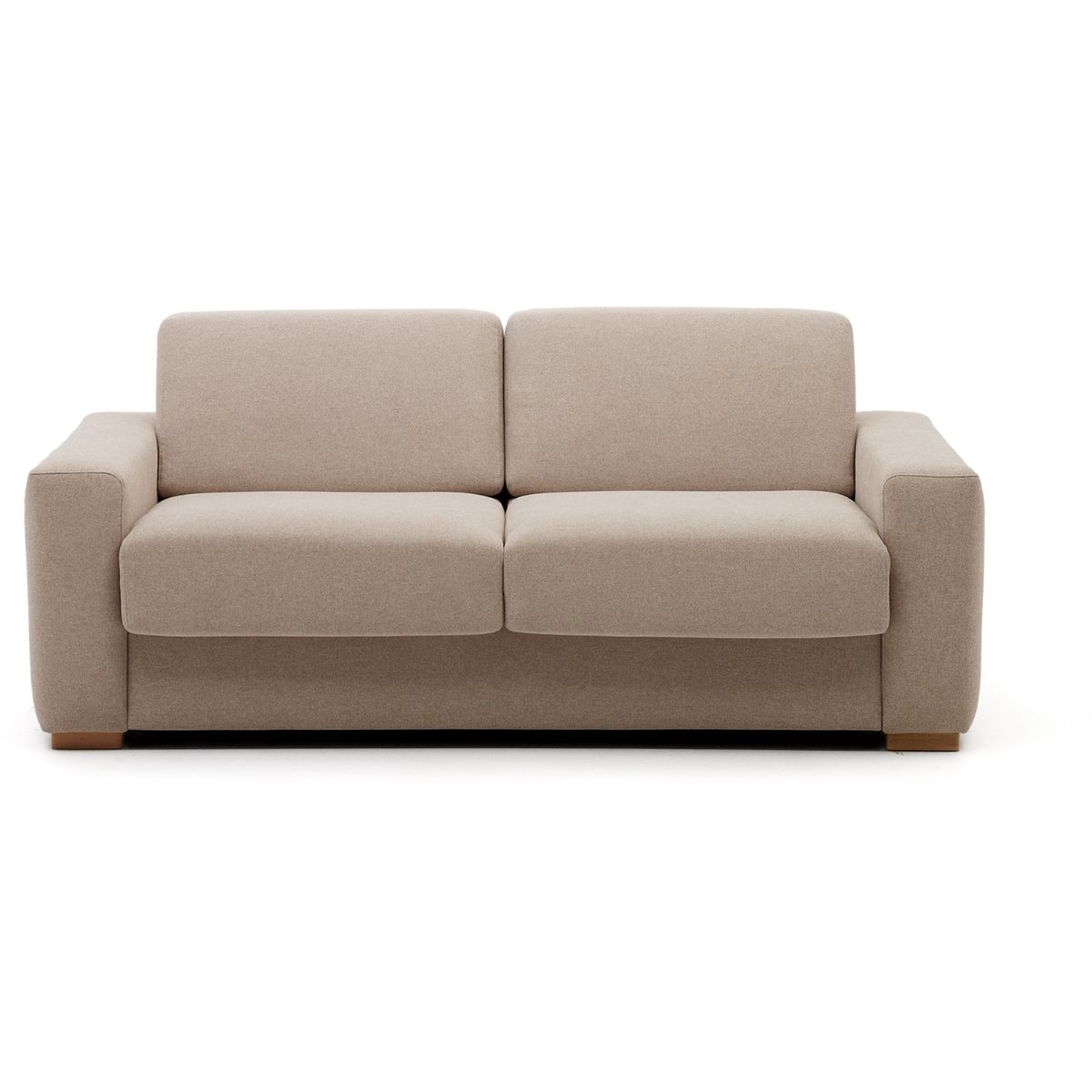 Anley, 2-personers sovesofa, beige, H89x244x97 cm