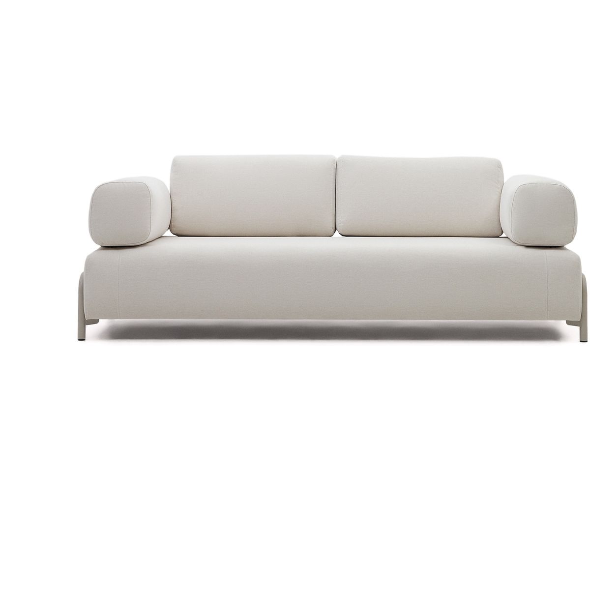 Compo, 3-personers sofa, beige, H82x232x98 cm, armlæn