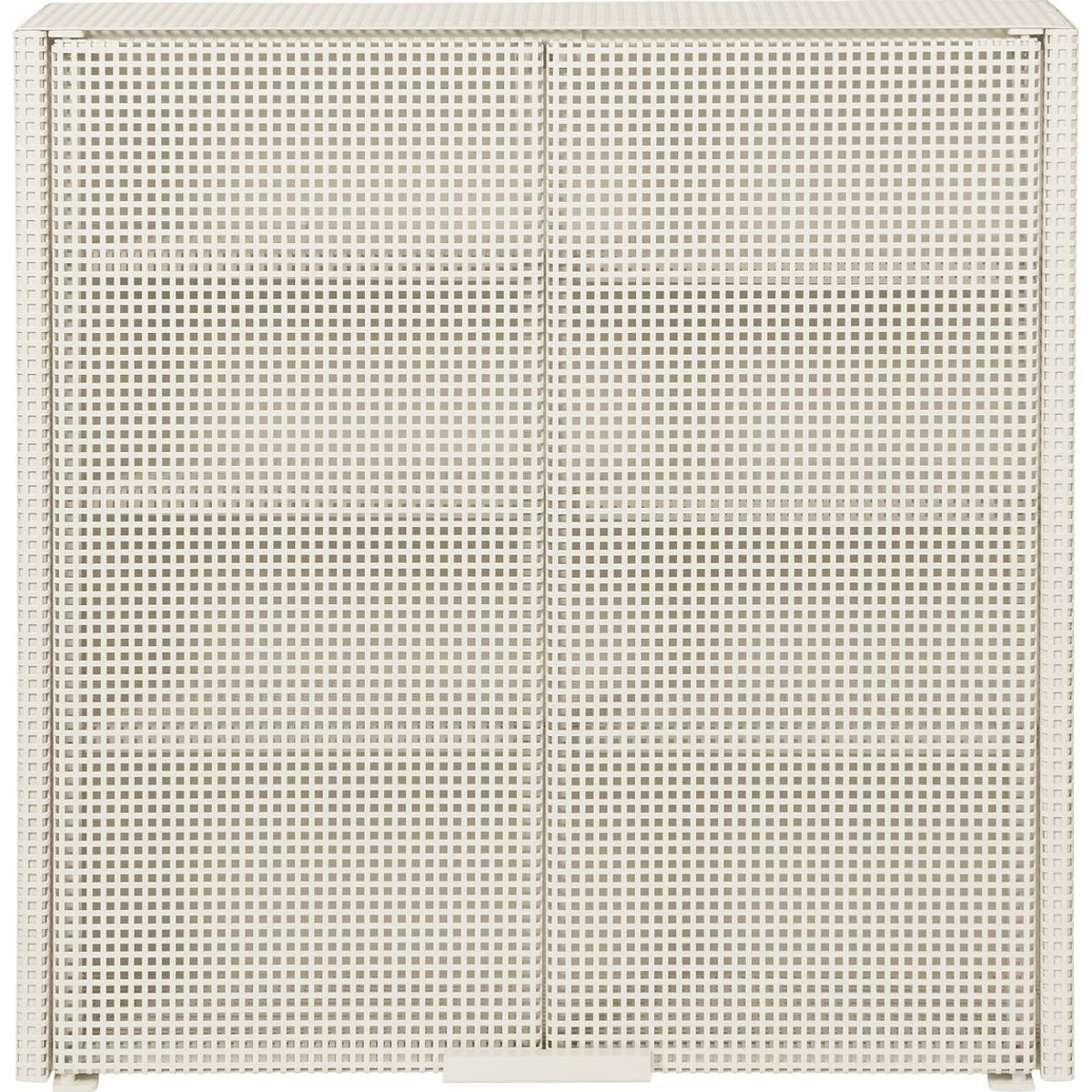 Grid, Vægskab, beige, H60x60x15 cm, pulverlakeret stål