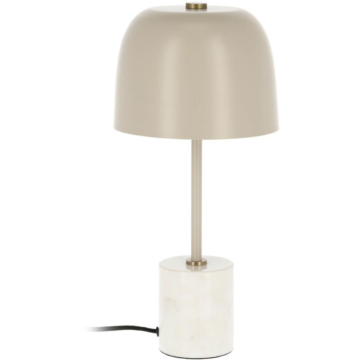 Alish, Bordlampe, beige, H42x20x20 cm