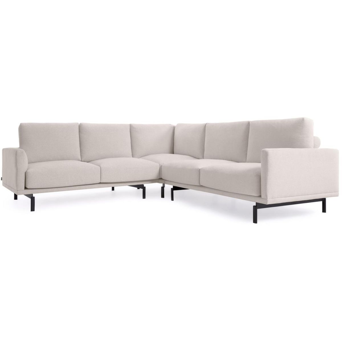 Galene, Hjørnesofa, beige, H94x267x267 cm, polstret