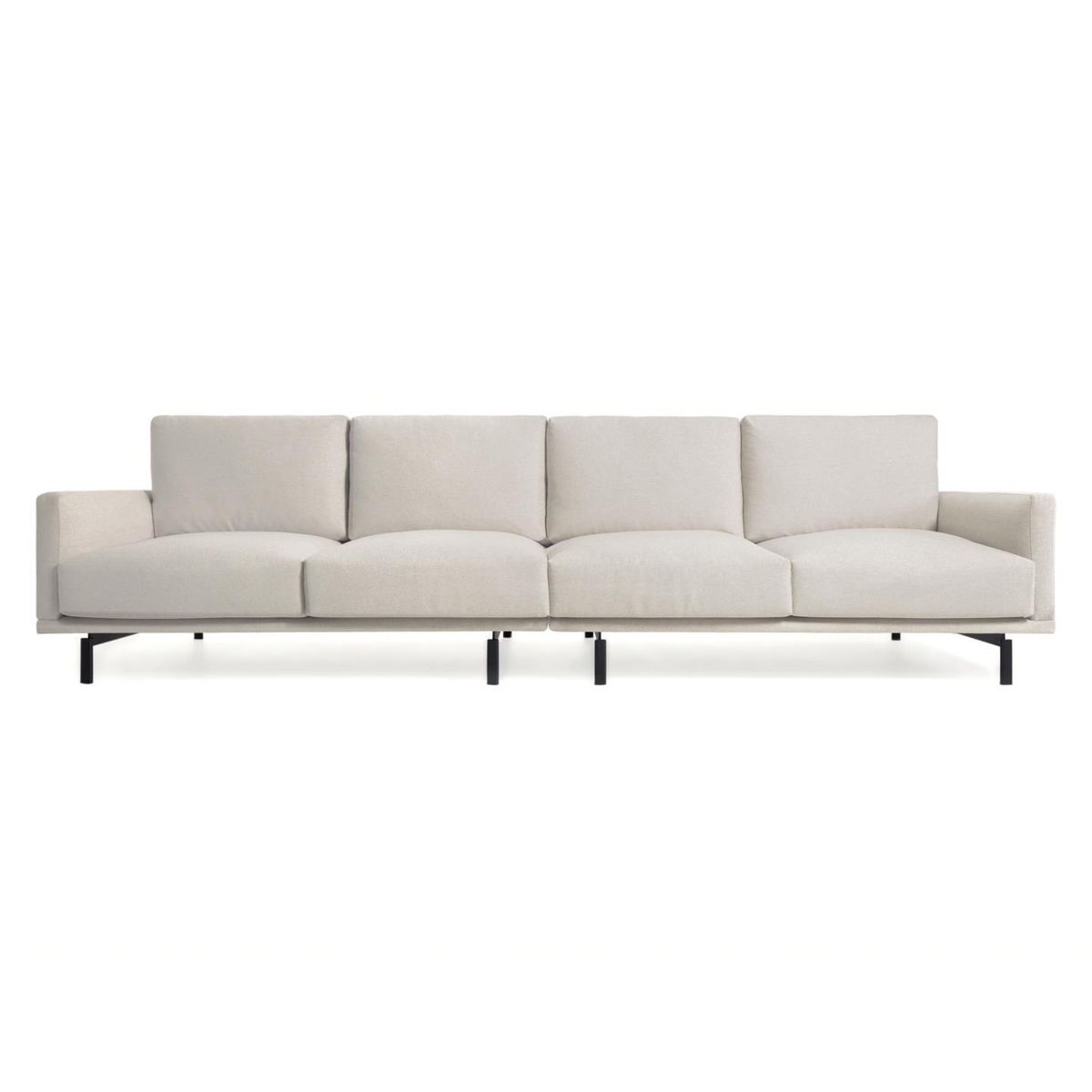 Galene, 4-personers sofaer, beige, H94x96x414 cm, polstret