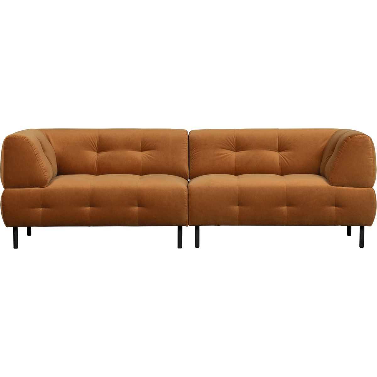 Lloyd, 4-personers sofa, lysebrun, H75x90x245 cm