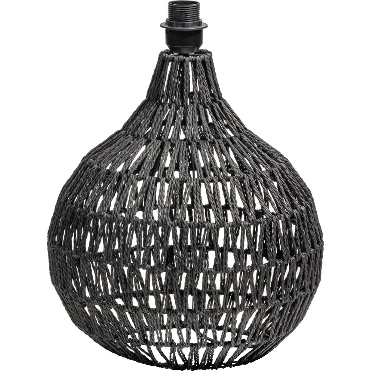 Macy, Bordlampe, sort, H44x31x31 cm