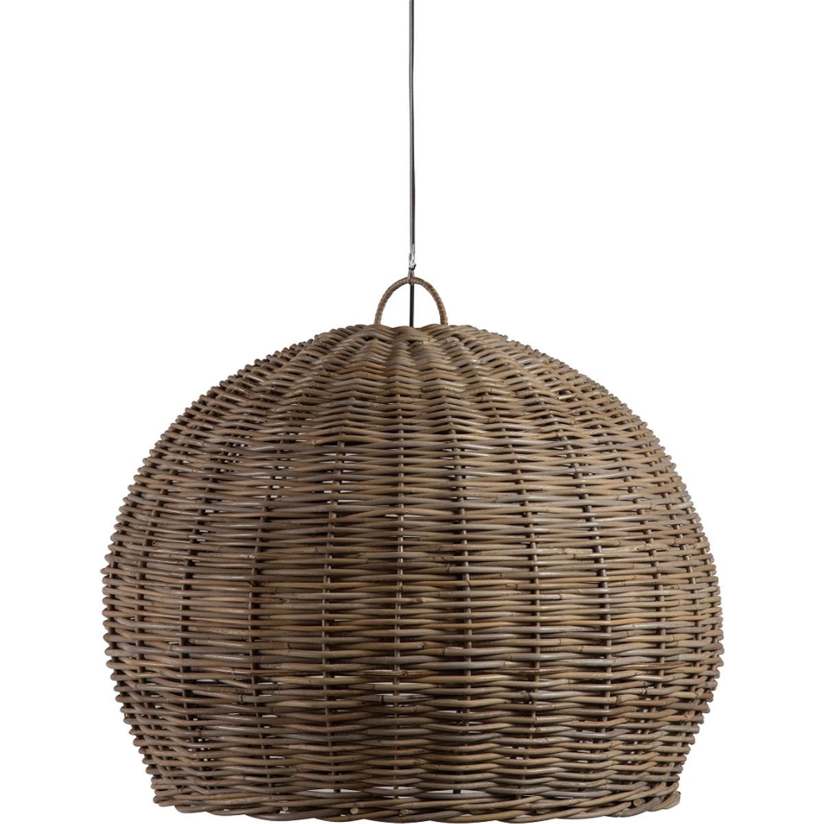 Mooze, Pendel lampe, natur, H65x80x80 cm, rattan