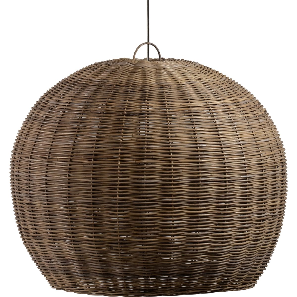 Mooze, Pendel lampe, natur, H100x120x120 cm, rattan