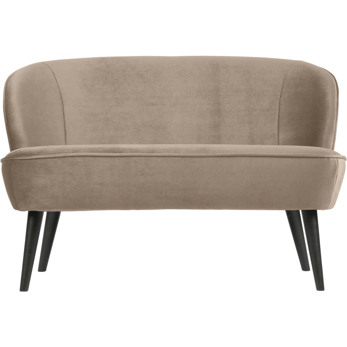 Sara, 2-personers sofa, beige, H73x110x72 cm