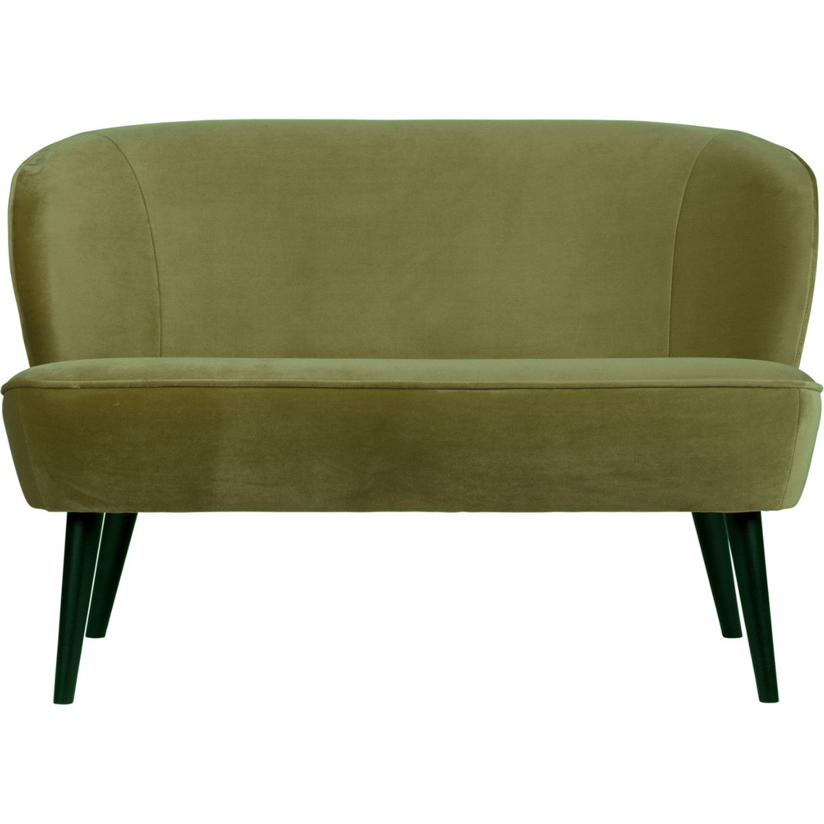 Sara, 2-personers sofa, grøn, H73x110x72 cm