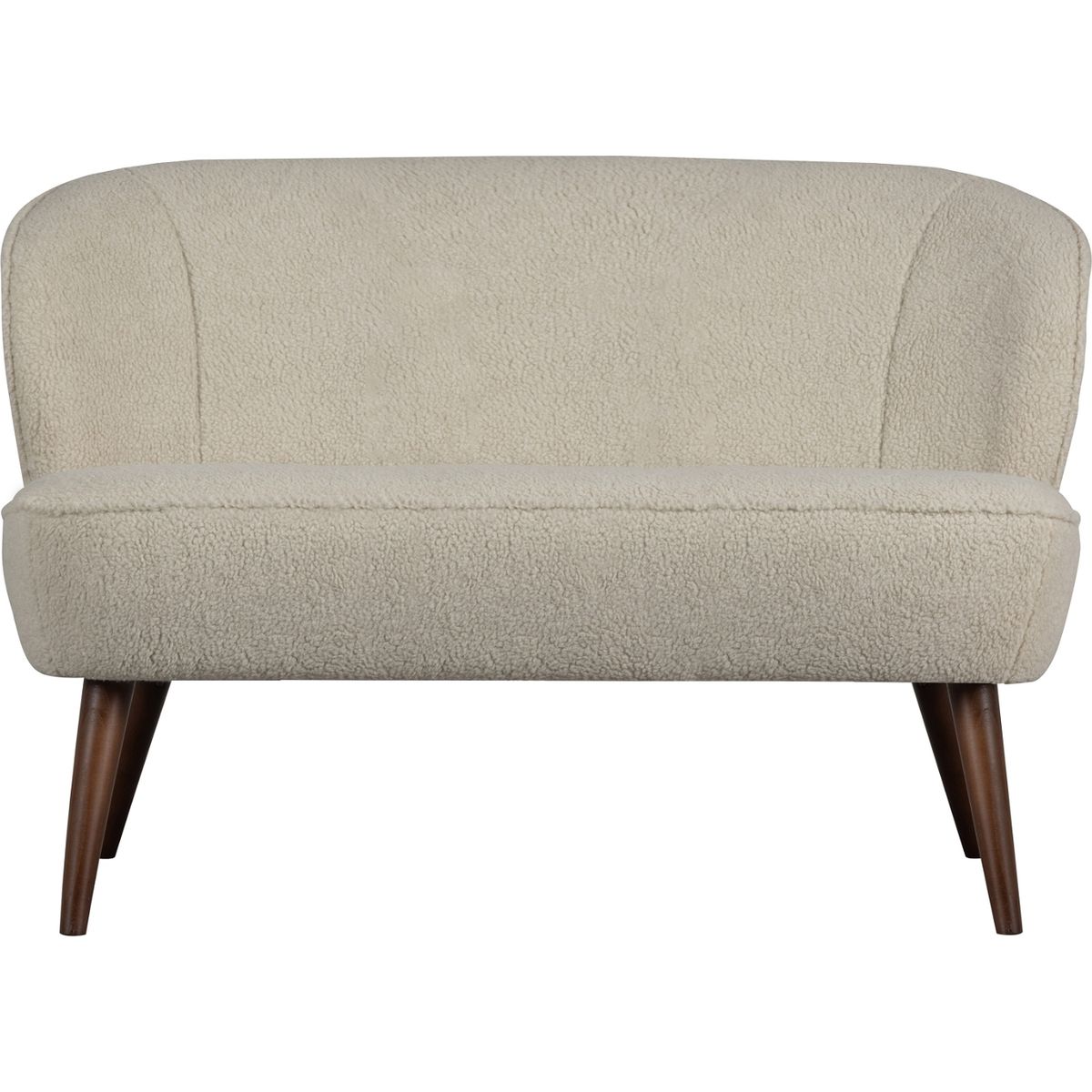 Sara, 2-personers sofa, off-white, H73x110x72 cm