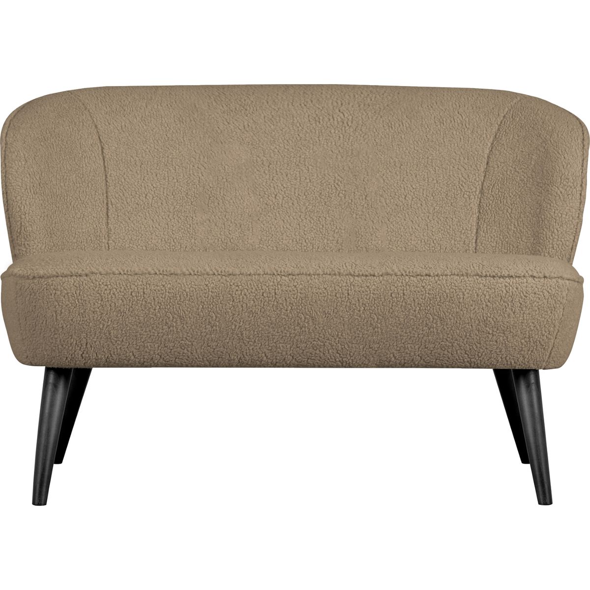 Sara, 2-personers sofa, sandfarve, H73x110x72 cm